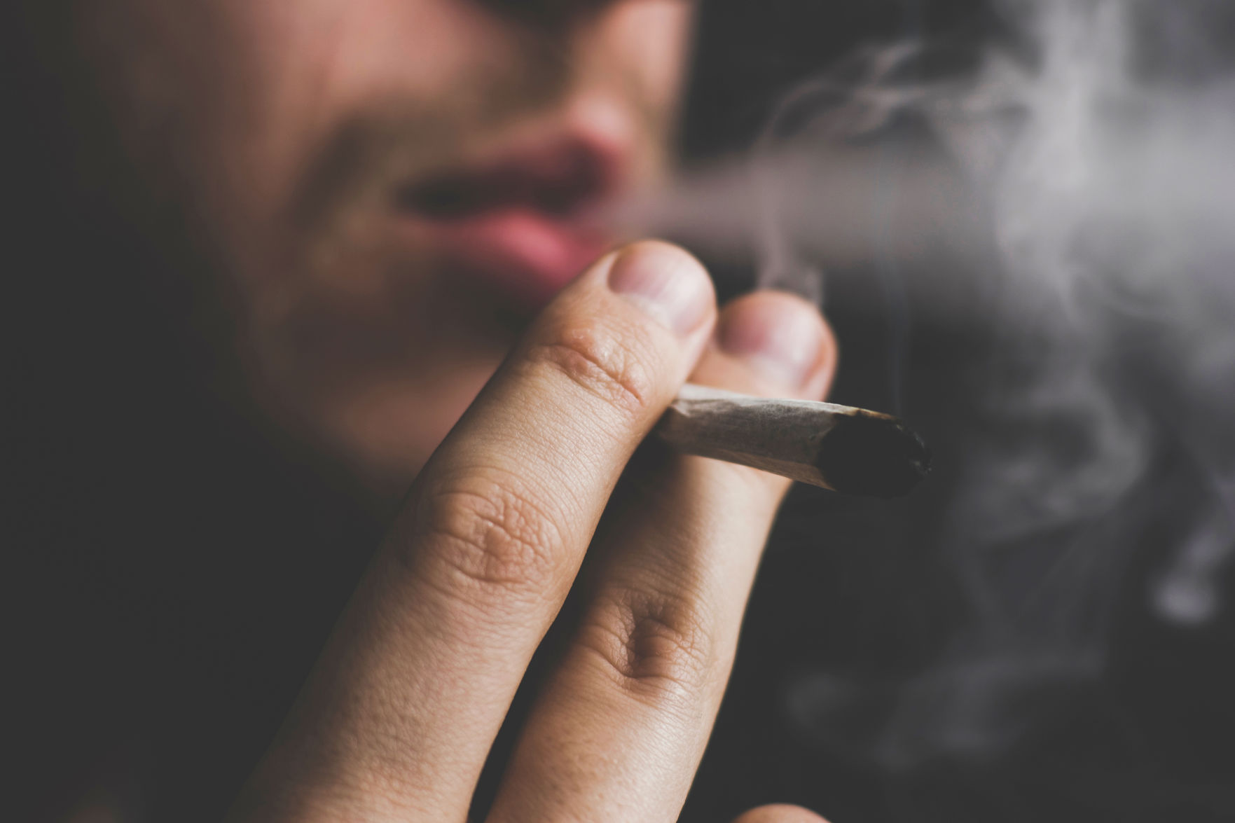 Smoking weed